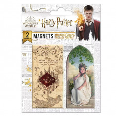 Set 2 Magneti Frigider Harry Potter Marauder’s Map, IdeallStore®, 5.5x8cm