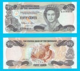 Bahamas (p#42) 50 Cents 1984 UNC &#039;Tiara Vladimir&#039; serie: A208453