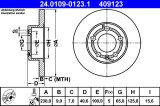 ATE 24.0109-0123.1 Disc frana