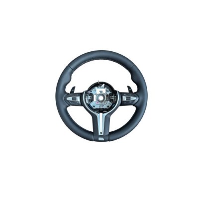Volan sport piele compatibil BMW Seria 5 E60/E61, Seria 6 E63/E64 pana la 09/2005 Cod: OCH-18 Automotive TrustedCars foto