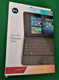 Tastatura compatibila tableta Linx 1010 conectare bluetooth neagra