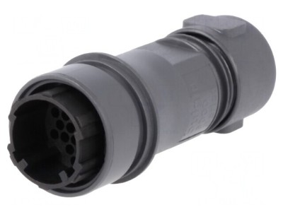 Conector Circular Mufă Tată 22 PIN fără Contacte pe Cablu foto