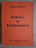 Nicolae Rosianu - Folclor si folcloristica