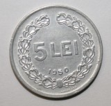 5 LEI 1950 . DETALII EXCELENTE ., Aluminiu