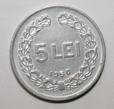 5 LEI 1950 . DETALII EXCELENTE .