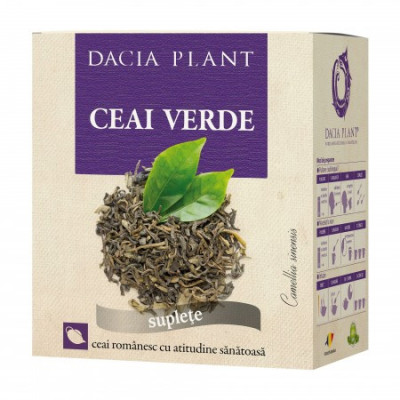Ceai Verde 50gr Dacia Plant foto