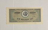 Bancnota Romania 1000000 lei 1947 UNC