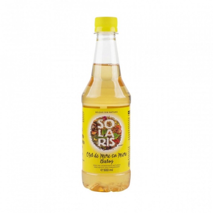 Otet de mere si miere 500ml solaris