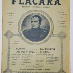 FLACARA LITERARA , ARTISTICA , SOCIALA , REVISTA , ANUL I , NR. 20 , 3 MARTIE , 1912