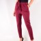 Pantaloni Only, grena, XS