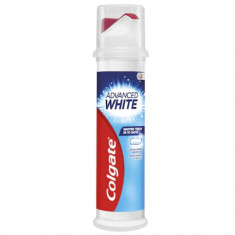 Pasta de Dinti COLGATE Advanced White Pump, 100 ml, Pasta de Dinti Anticarii, Pasta de Dinti Albire, Pasta de Dinti Colgate, Colgate White Pump, Colga