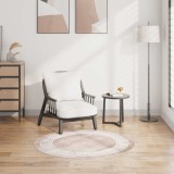 Covor lavabil, bej, 120 cm, antiderapant