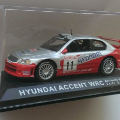 Macheta Hyundai Accent WRC Acropolis Rally 2003 - Altaya 1/43