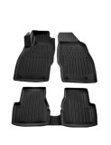 Set covorase auto din cauciuc tip tavita pentru Opel Corsa D (2006-2014)