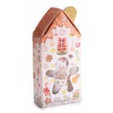 Set crema maini, pila unghii cadou Craciun Turta Dulce aroma Apple &amp; Cranberry cm 6 x 3,5 x 13,5 H, 40 ml