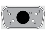 Conector MOLEX D-Sub 5,5 PIN Soclu Mufă Mamă Drept 173107-0365