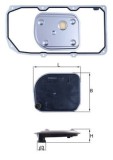 MAHLE HX 158D1 Filtru hidraulic, cutie de viteze automata