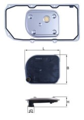 MAHLE HX 158D1 Filtru hidraulic cutie de viteze automata