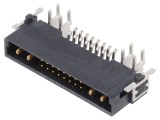 Conector PCB-PCB tată PIN 20 har-flex Hybrid SMT THT