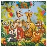 Servetele de Masă Jungle Animale - Petrecere Happy Birthday, CMCLASS