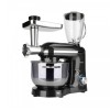 Robot Bucatarie Zilan Hurricane 1400W, 7 Viteze, 5.5L Inox + Blender 1.5L, Tocator Carne, Negru