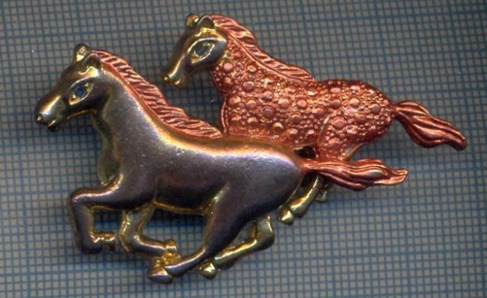 AX 946 INSIGNA -TEMATICA HIPICA -PENTRU COLECTIONARI