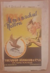 Almanahul magazinului Vulturul de mare 1936 [interbelica, cu reclame] foto