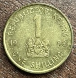 C50 - Moneda foarte veche - Kenya - 1 shilling - 1998