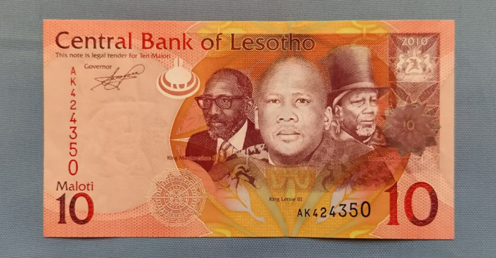 Lesotho - 10 Maloti (2010)