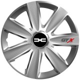 Cumpara ieftin Set 4 Capace Roti GTX Gri R15, Pentru Dacia Nou, Autohelix MSA