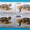 TIMBRE ROMANIA LP1318/1993 Animale (uzuale) -Bloc de 4 valoarea de 280 lei h&icirc;rtie cretată MNH