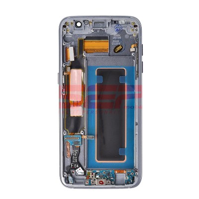 LCD+Touchscreen cu Rama Samsung Galaxy S7 Edge / G935 BLACK OLED foto