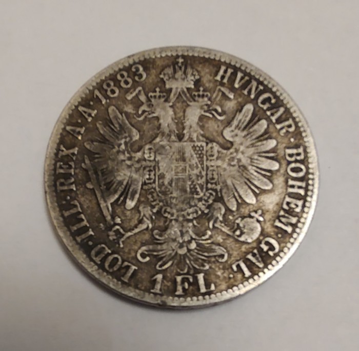 Austria - 1 Florin 1883 - Argint