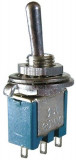 Comutator simplu, ON-ON, 6A, 125V, 33x13x18mm, MTS 102 - 125140
