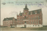 AMS* - CP KNOCKE BELGIA CONVENT DES SOEURS ANGLAISES 1916, CIRC, STP. MILITARA