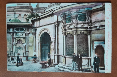 Carte postala, Strada Nouri Osmanie, Constantinopol, color foto