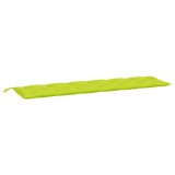 Cumpara ieftin Perna banca de gradina verde aprins 200x50x7 cm material oxford