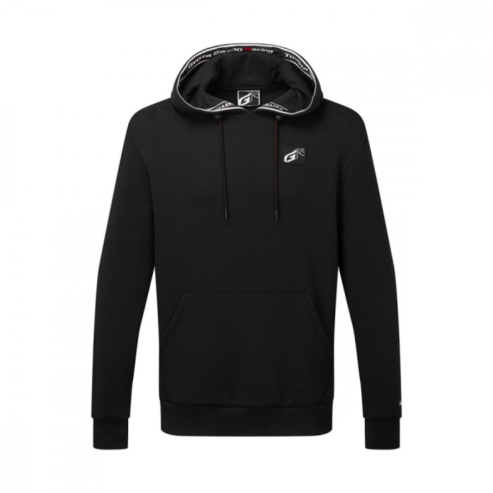 Toyota Gazoo Racing hanorac de bărbați cu glugă GR Logo black 2024 - XXL