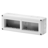 Cadru Gewiss GW27006 pentru priza / intrerupator, 8 module