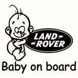 Baby on board Land Rover