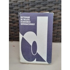Dictionar de relatii economice internationale
