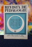 Carte - Revista de pedagogie, nr. 11, 1981. Editura Academiei