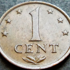 Moneda exotica 1 CENT - ANTILELE OLANDEZE (Caraibe), anul 1978 * cod 2728