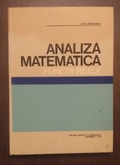 ANALIZA MATEMATICA - FUNCTII REALE - ANCA PRECUPANU