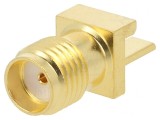 Soclu SMA mamă orizontal 50&Omega; SMT pentru PCB PTFE
