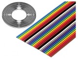 Cablu bandă litat 10x28AWG 1,27mm