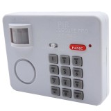 Alarma wireless cu senzor de miscare si cod de blocare, deblocare