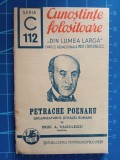 Cumpara ieftin Petrache Poenaru - organizatorul Școalei Rom&acirc;ne / Cunoștințe folositoare 1940