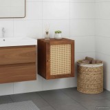 vidaXL Dulap de Baie cu raft Maro 38 x 33,5 x 48 cm Lemn compozit 4018900