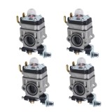 *LICHIDARE* Set x4 Carburator motocoasa 2 timpi, 15mm gaura, 31mm prinderi, universal CMP0820 gaura admisie 15mm distanta prindere 31mm aliaj aluminiu